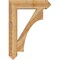Ekena Millwork Westlake Arts & Crafts Rough Sawn Bracket, Western Red Cedar, 6"W x 30"D x 42"H BKT06X30X42WTL03RWR - alternate 2